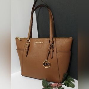 Michael Kors Brown Tote Bag